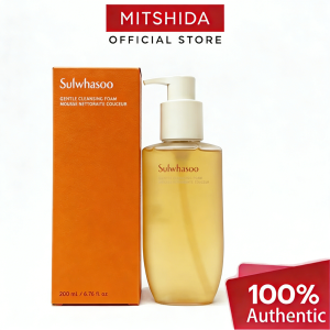 Sulwhasoo Gentle Cleansing Oil Hydra Capture Complex Rich Velvety Foam Removes Makeup & Dirt Gentle Amino Acid No Tight Feeling