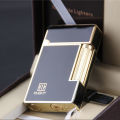 KUBOY Metal Steel Acoustic Side Sliding Gas Lighter Loud Lighter LT-0328. 