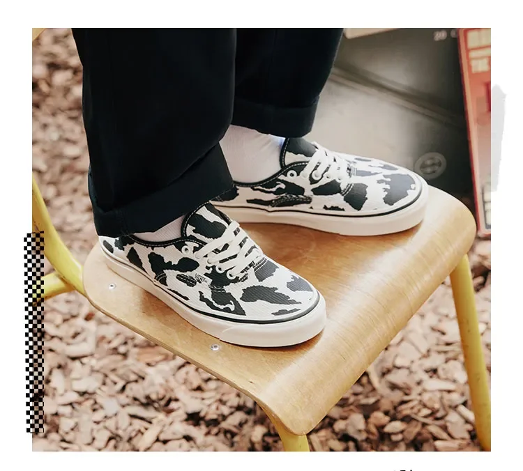 Vans best sale cow authentic