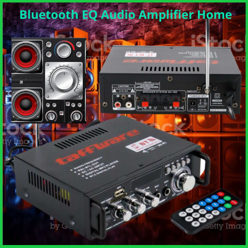 New Cod Taffware Bluetooth Eq Audio Amplifier Home Theater Fm W