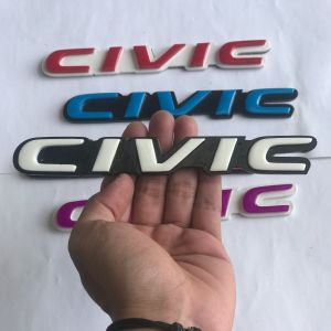 EMBLEM MOBIL CIVIC TERBARU 3D TIMBUL VARIASI MOBIL KEKINIAN