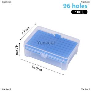 [COD] Yaokeqi 10ul 200ul 1ml 5ml 10ml Plastic Laboratory Pipettor Tip Box For Experiment Pipette Tip Holder Box Micropipette Plastic Box