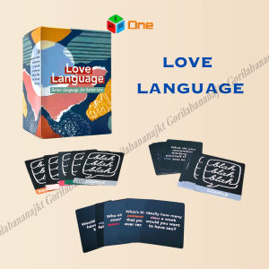 Kartu Love Language Cards Better language for better love board game