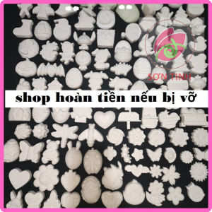 [Combo 10con] Tượng tô màu thạch cao mini nhiều mẫu ko kèm màu