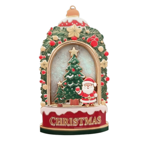 SELLYER Alloy ic Fridge s Santa Claus No Residue Key Pendant Realistic 3D Embossed Refrigerator s Christmas
