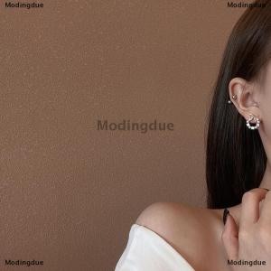 [COD] Modingdue Elegant Trendy Wreath Bow Stud Earrings For Women Imitation Jewelry Gift