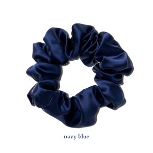 BASK™ - Large Silk Scrunchies - 22 momme Mulberry Silk Hair Scrunchies - Large Scrunchies