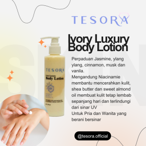 TESORA Ivory Luxury Body Lotion