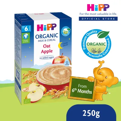 HiPP Organic Good Night Pap Oat Apple 250G