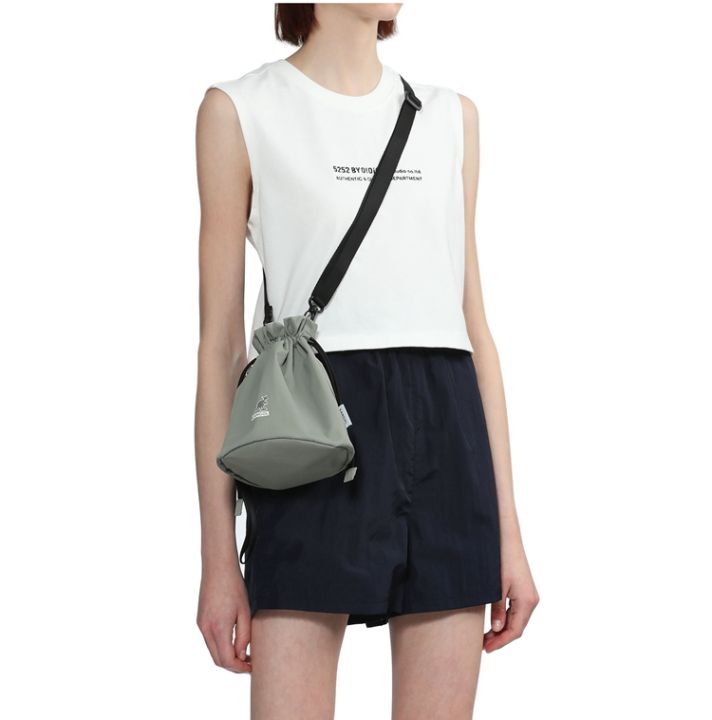 KANGOL%20kangaroo%20printed%20lightweight%20drawstring%20bucket%20messenger%20bag%20for%20men%20and%20women%2022%20girls%20in%20spring%20and%20summer%20authentic%20national%20generation%203183%20-%20Image%202