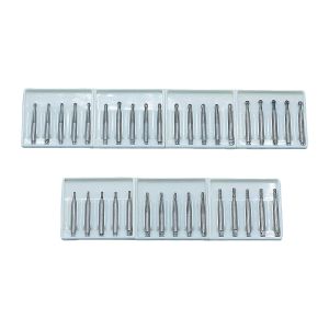 5Pcs Professional Dental Tungsten Carbide Burs RA Series 2.35mm Low Speed Lab Burs Autoclavable Dentist Tools