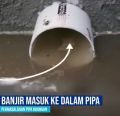 penutup pipa pembuangan saluran got ukuran 3 Inchi. 