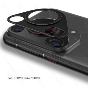 สำหรับ Huawei Pura 70 Pro + Pura70 70Pro พิเศษ Pro + 70 Ultra 5G ด้านหลังอะลูมินัมอัลลอยวงแหวนเลนส์ Flims โลหะตัวปกป้องกล้องถ่ายรูป Matel แหวนฝาปิดเลนส์