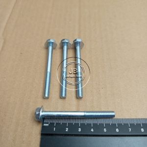 BAUT TOPI KUNCI 10 M6X60 BAUD PANJANG 6CM 6 CM PUTIH 60MM 60 MM FLANGE BOLT M 6 X 60 BAUT 6X60 6 X 60 PITCH DRAT 1.0