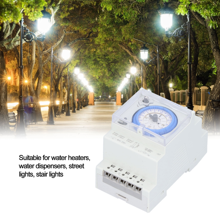 Mechanical Timer 15 Minutes Intervals Electrical Heavy Duty Time Switch