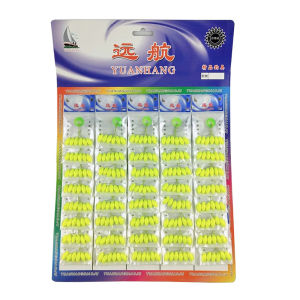 FIGHTINPC Mini 240 chiếc Hạt đậu không gian hình bầu dục Phao câu cá Đánh bắt cá Dụng cụ câu cá Phao bảy sao Phao câu cá hình bầu dục Fishing Float Bobber Đậu nổi