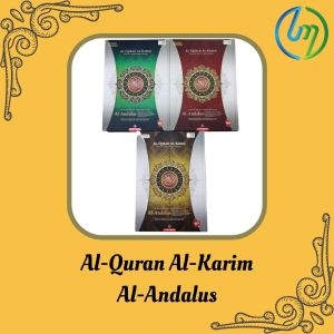 Al Quran Andalus A44 Warna Edisi Waqaf Ibtida Terbaru (Mujam - Terjemahan Perkata)