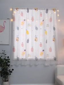 Chinese Velcro Curtains Perforation-Free langsir tingkap