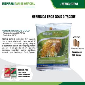 Eros Gold 100 gram Herbisida Pembasmi Rumput Pada Tanaman Padi