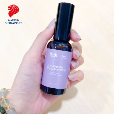 Wes Cares x Lynk Artisan | Relaxing Dreams Lavender Sandalwood Room Spray | Made in Singapore