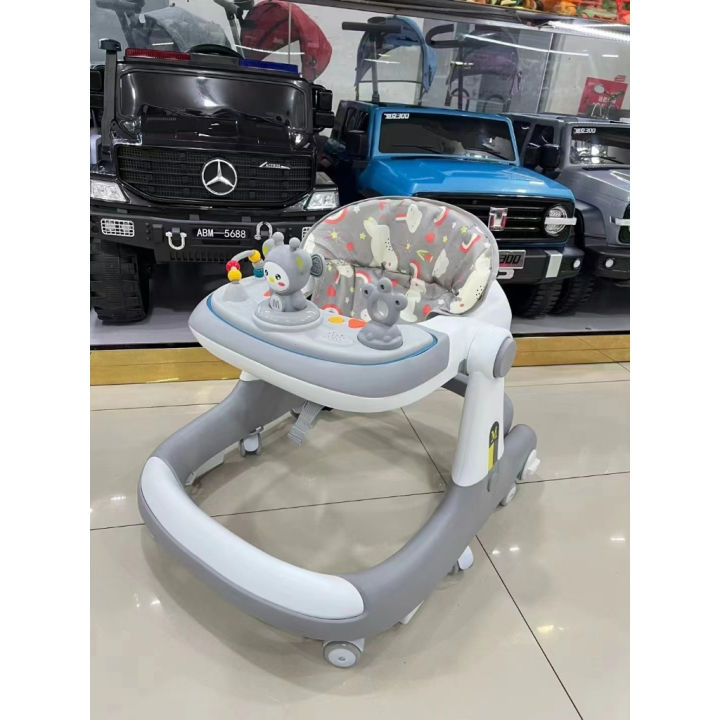 Supeseletionstore Adjustable Height Baby Walker 4 In 1 Baby Walker With 