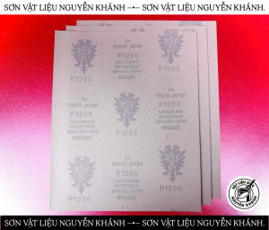 GIẤY NHÁM NƯỚC KOVAX P1200 – GIẤY NHÁM MỊN CHÀ SƠN CHÀ BÓNG XỬ LÝ BỀ MẶT
