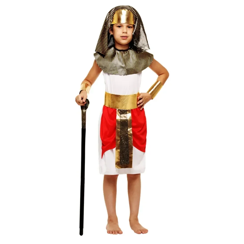 Halloween Costumes Boy Girl Ancient Egypt Egyptian Pharaoh Cleopatra Prince  Princess Costume For Children Kids Cosplay | Lazada PH