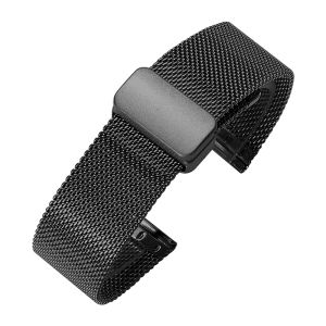 Applicable to Huawei GT/watch Milanese mesh stainless steel magnetic folding clasp smart watch strap 22mm