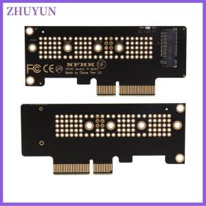 ZHUYUN NVMe PCIe M 2 NGFF SSD to adapter card PCI express x 4 to M.2 card with bracket