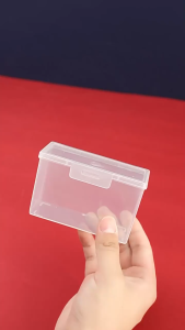 Transparent Plastic Poker Card Boxes Playing Cards Container PP Storage Protective Case Packing Poker Game Card Box