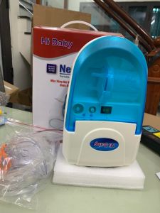 Máy xông khí dung hút mũi cho bé. Máy xông hút 2in1 Hibaby DT006 bảo hành chính hãng 5 năm
