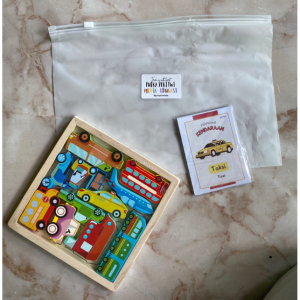 Paket Puzzle Bermain sambil Belajar Flashcard