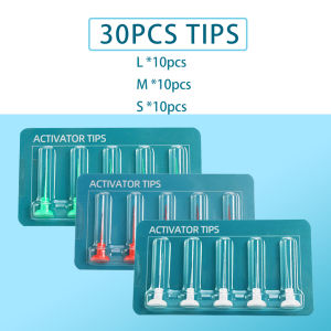 60 PCS/Set Dental Sonic Irrigator Tips Endo Sonic Activator Tips For Root Canal Dental Endodontics Instrument