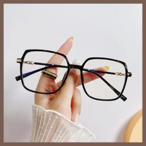 FG Kacamata Anti Radiasi Persegi Kacamata Style Korea Bingkai Retro Petak Eyeglasses Anti UV K36