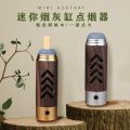 Asbak Rokok Mini Portable 02 Electric Langsung Dengan Korek Api Organizer Mobil Abu Tidak Jatuh. 