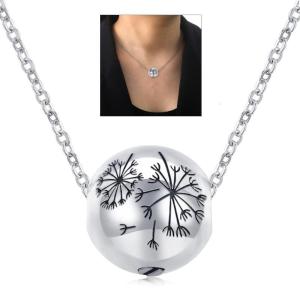 Memorial Cremation Urn Pet Cremation Ashes Necklace Creative Pet Cremation Urn Necklace