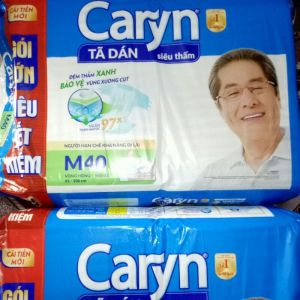 Tã Dán Caryn Siêu Thấm Size M40 M20 M10 (Vòng Bụng 61-106 cm) - Bỉm Tã Cho Người Già - Phụ Nữ Sau Sinh - Thanh Ngân Store
