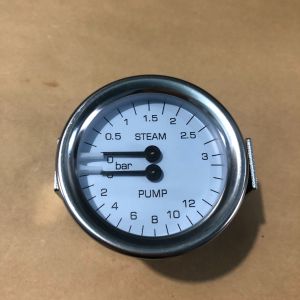 Đồng hồ áp suất 2 kim cho các dòng máy pha cà phê Nuova Faema BFC Carimali