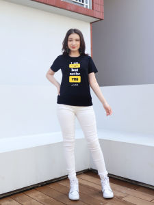 Kaos Slimfit Cewe Lengan Pendek & Panjang Spandex Print I Am Single Eksklusif Premium Nyaman Trendi