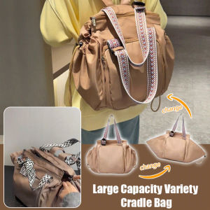 ✨ Travel Bag / Suitcase / Duffle Bag / Organizer Bag Multi-functional Storage Practical Multi-Compartment Light Blue Large Capacity Great Portability Strap Closure – Baibian YaoLanBao Travel Storage Bag