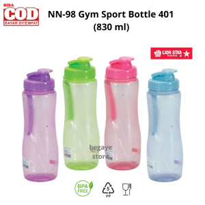 Botol Minum Lion Star NN-98 Gym Sport Bottle 401 (830 ml)