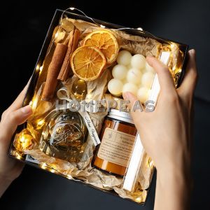 Homepeasl® Aromatherapy Candle Gift Set Candle Souvenirs Festival Fragrance Gift Box