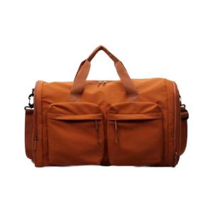 Compact Foldable Weekender Bag Large Capacity Shoulder Bag Crossbody Bags with Reinforced Handle for Travel and Outdoor