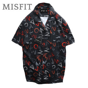 Sơ mi season MISFIT 4 mẫu họa tiết - vải lụa chéo mềm mịn thoải mái MOI9