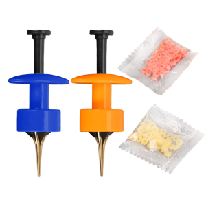 Giun đất bloodworm Clip xách tay bả thiết bị Mồi Câu Cá Ánh sáng trọng lượng Clip sống giòi ăn nhanh chóng kẹp móc