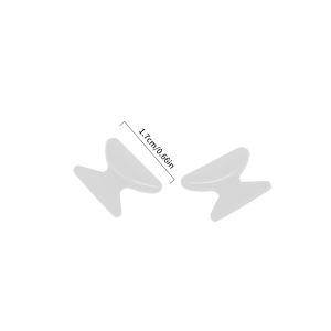 10 Pairs Silicon Antislip Nosepad Hook for Glasses Sunglass Eyeglass