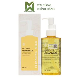 DẦU TẨY TRANG LÀM SẠCH SÂU BEBECO MILD DEEP CLEANSING OIL 200ML CHÍNH HÃNG