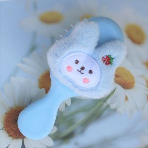 Gratis Semua - Sisir Karakter Lucu 2 in 1 / Travel Size Hair Comb with Mirror