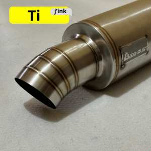 LK exhaust Jink muffler knalpot mobil racing suara bass