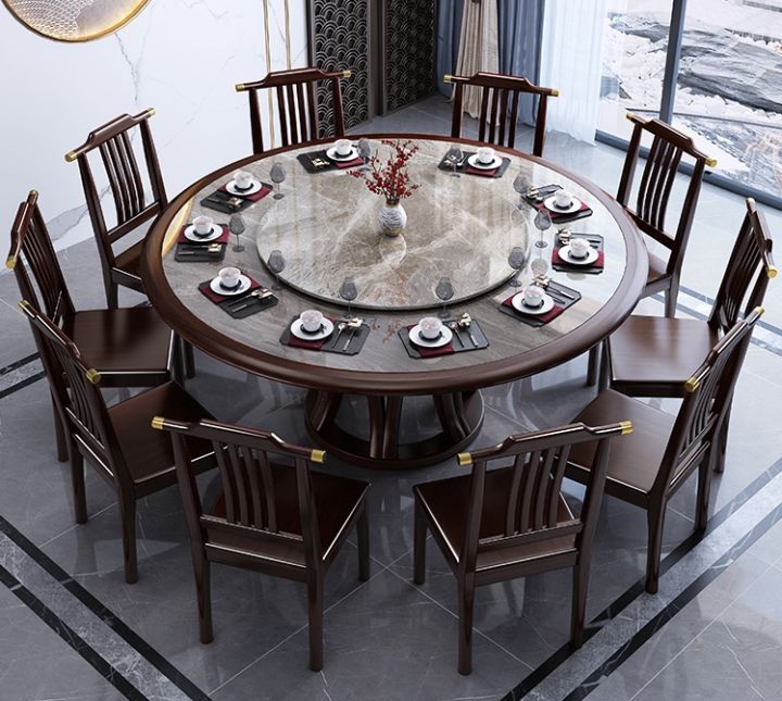 SC round dining table sintered stone marble table from Italy, solid ...